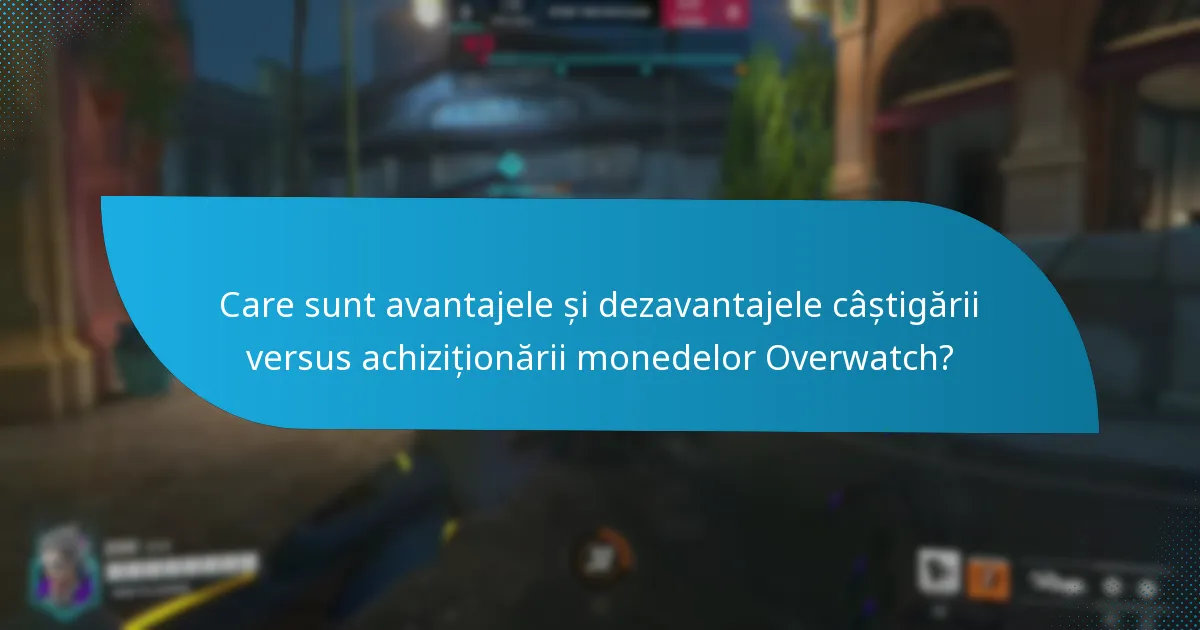 Cum pot jucătorii câștiga monede Overwatch?