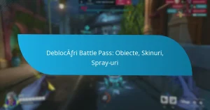 Deblocări Battle Pass: Obiecte, Skinuri, Spray-uri