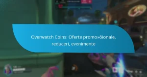 Overwatch Coins: Oferte promoționale, reduceri, evenimente