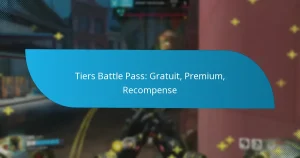 Tiers Battle Pass: Gratuit, Premium, Recompense